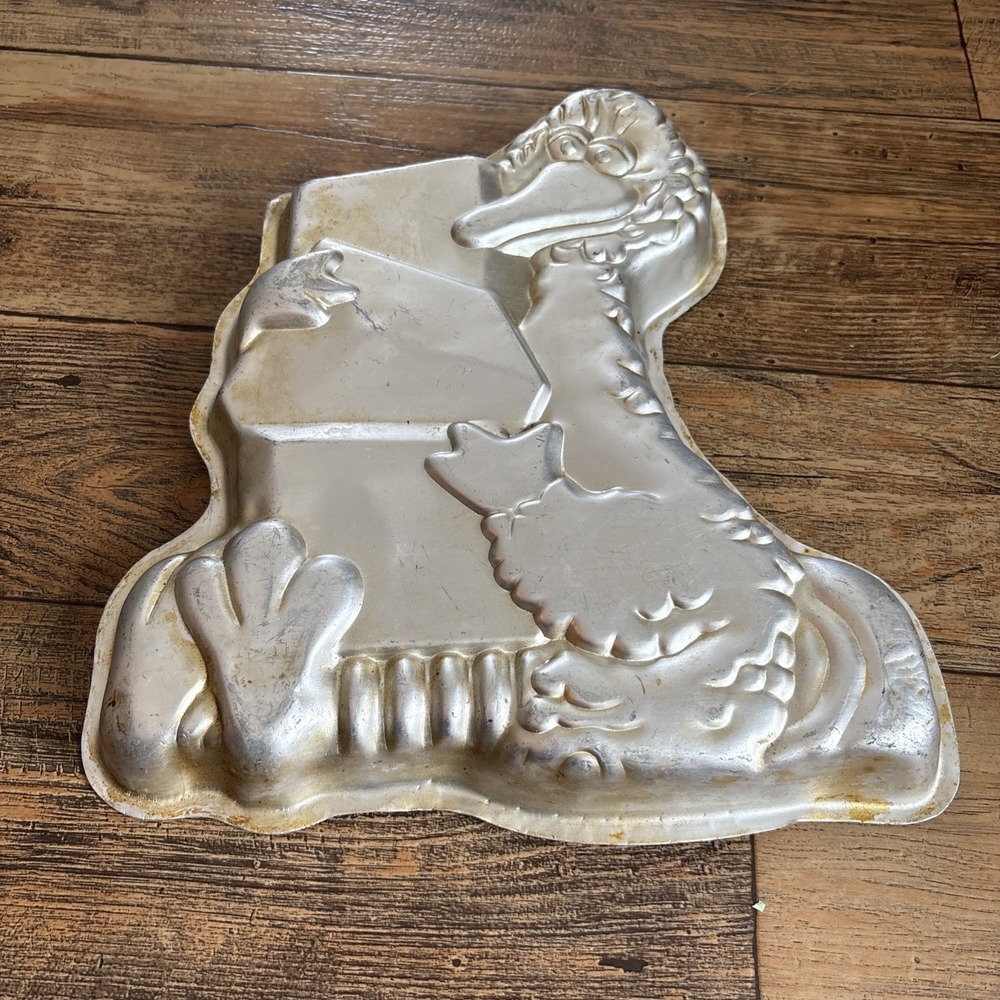 Wilton Party Cake Pan Big Bird 1978 Vintage 502-2065 Used
